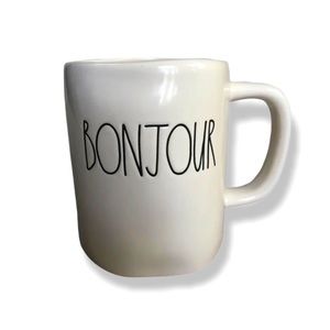 Rae Dunn “BONJOUR” Mug